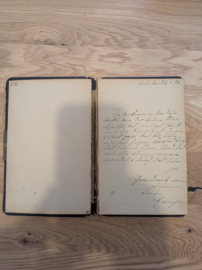 So nicht: das ganze Buch samt Holztisch, die Seite nimmt nur einen kleinen Teil des Bildes ein